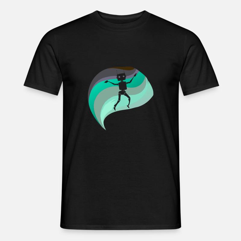 Robotik Tech Robotics - Männer T-Shirt - Schwarz