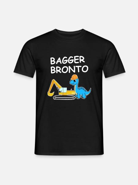 Excavator Bronto - Men's T-Shirt - black