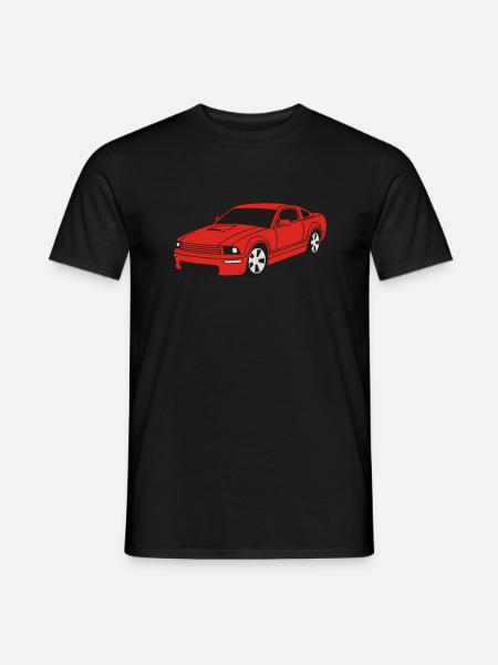 car - Männer T-Shirt - Schwarz