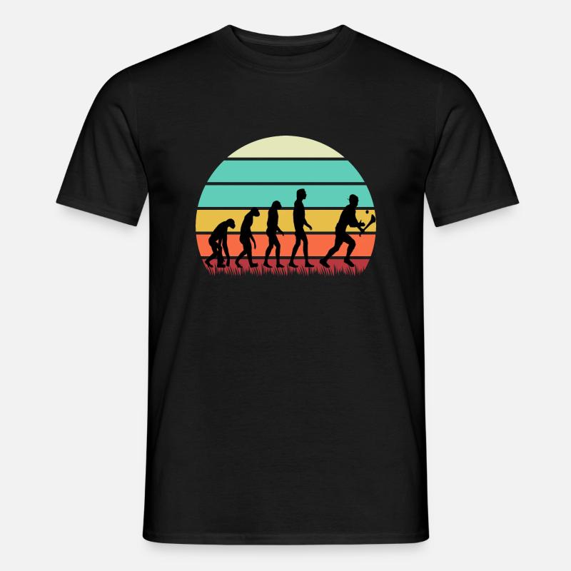 L’évolution du hurling - T-shirt homme - noir
