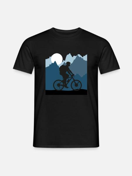 Bike Biking Fahrrad Velo Cycling - Männer T-Shirt - Schwarz