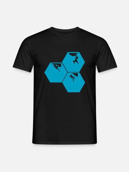 Escalade de bloc - T-shirt homme - noir