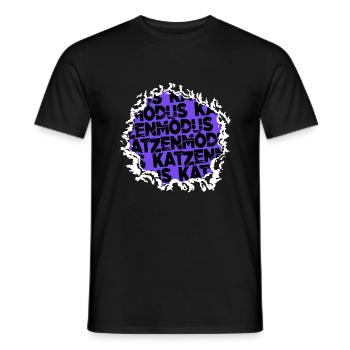 weihnachten tier säugetier geburtstagsgeschenk - Männer T-Shirt - Schwarz - Vorne - AI Model Male 178 light (178cm)