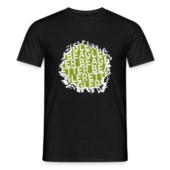 hunderasse geschenkidee geburtstagsgeschenk doggie - Männer T-Shirt - Schwarz - Vorne - AI Model Male 178 light (178cm)