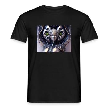 Mystic Witch - Men's T-Shirt - black - Front - AI Model Male 178 light (178cm)
