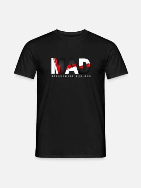 Mad Streetwear designs - Men's T-Shirt - black