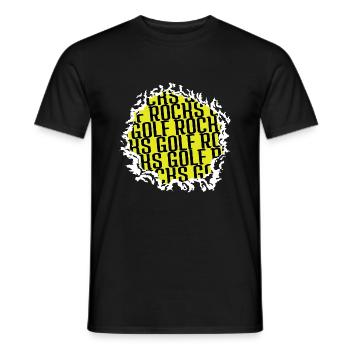 Bday Golfer DrôleGolfCadeau FillesGolf Cadeau Golf - T-shirt homme - noir - Devant - AI Model Male 178 light (178cm)