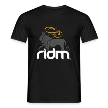 ridm lion - Männer T-Shirt - Schwarz - Vorne - AI Model Male 178 light (178cm)