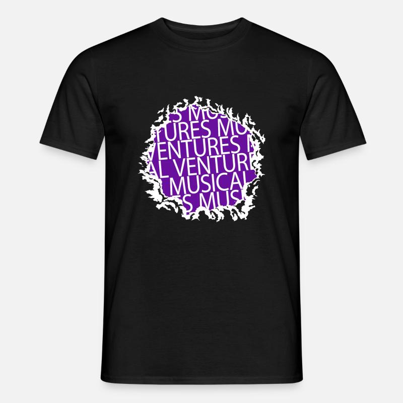 funny sayings bold explorations - Männer T-Shirt - Schwarz