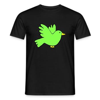Couleurs des oiseaux - T-shirt homme - noir - Devant - AI Model Male 178 light (178cm)