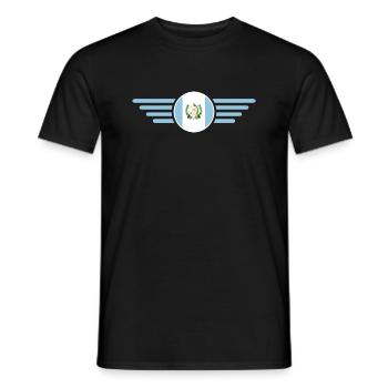 J’aime la Grèce, Style Design T-Shirt - T-shirt homme - noir - Devant - AI Model Male 178 light (178cm)