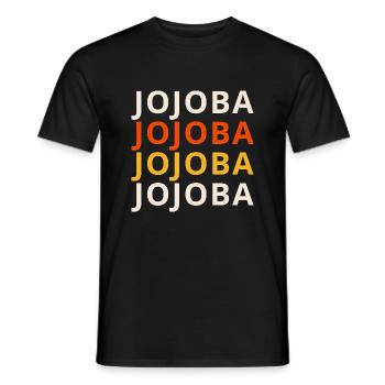 Jojoba Macht Alles Besser - Männer T-Shirt - Schwarz - Vorne - AI Model Male 178 light (178cm)