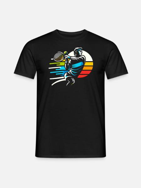 Tennisman - T-shirt homme - noir