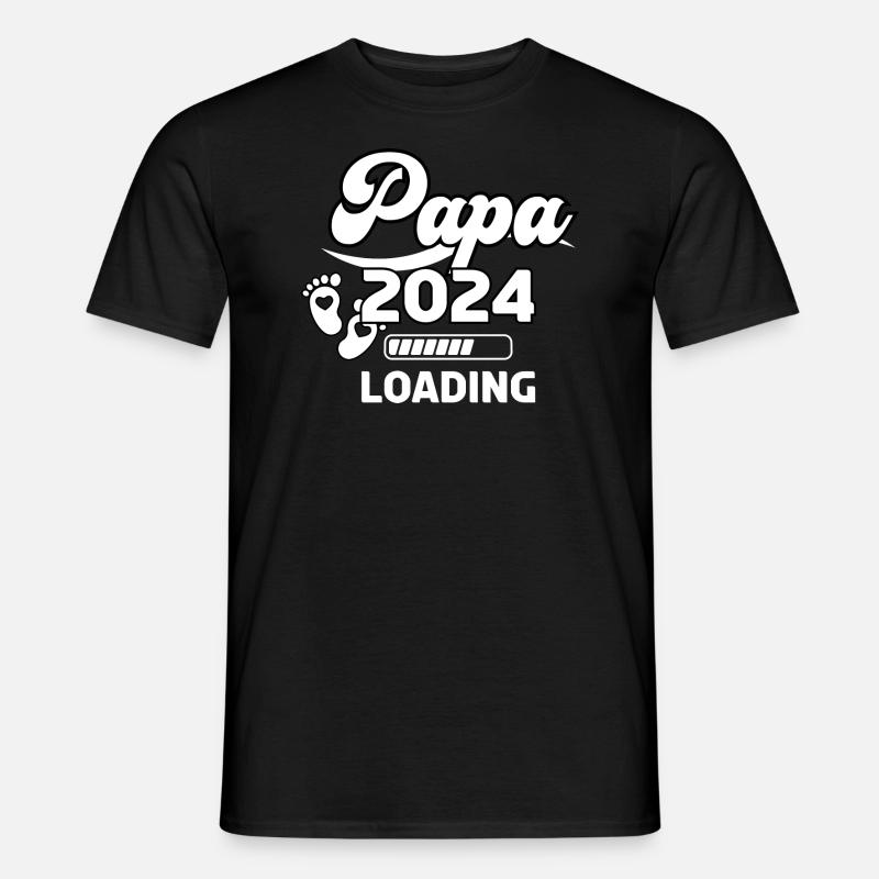 Daddy 2024 Loading - Men’s T-shirt - black