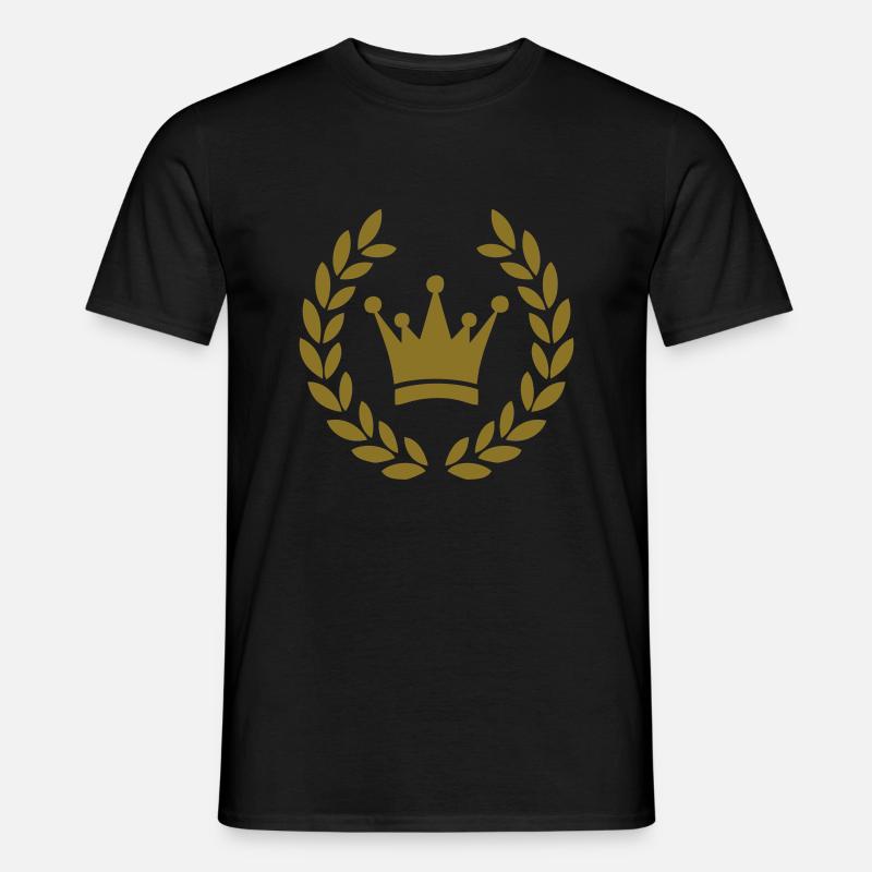 deluxe crown - Männer T-Shirt - Schwarz