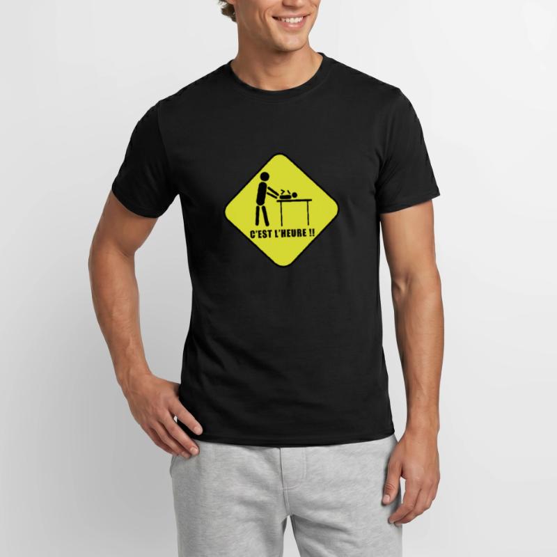 Layer work Men's T-shirt