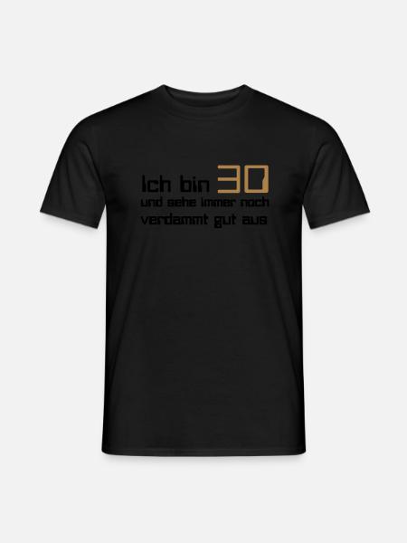 30 - T-shirt homme - noir