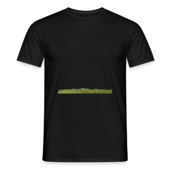 L'herbe! Le vêtement le plus cool du monde! - T-shirt homme - noir - Devant - AI Model Male 178 light (178cm)