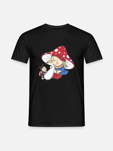 Wichtel_06 - Männer T-Shirt - Schwarz