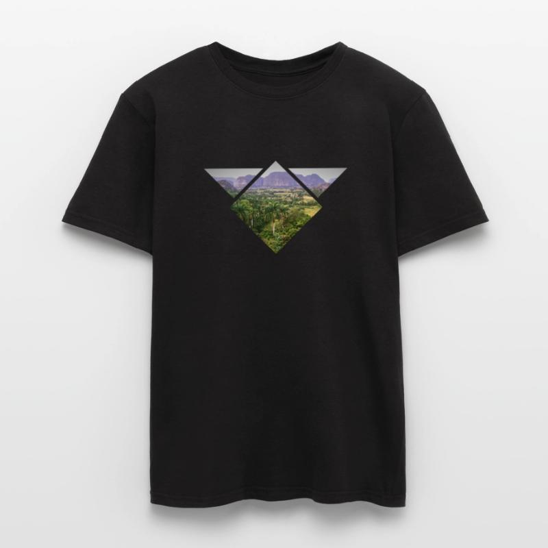 Triangular Steppe Men’s T-shirt