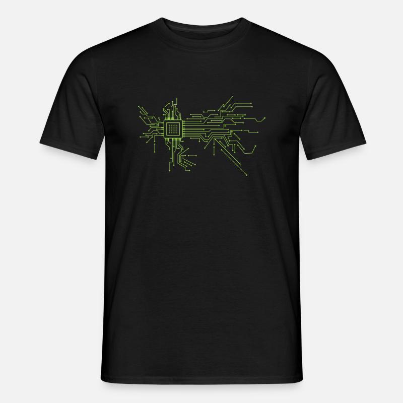 Leiter - Männer T-Shirt - Schwarz