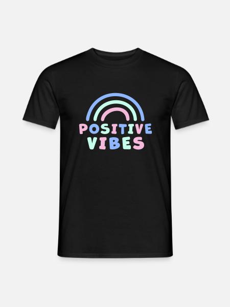 ONDES POSITIVES - T-shirt homme - noir