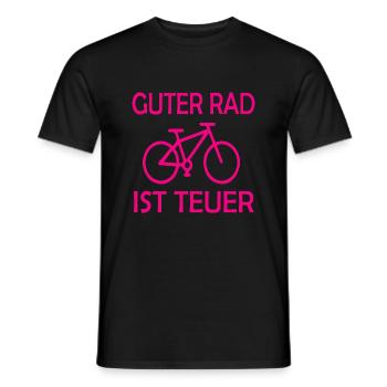 Fun Spaß Lustige - Männer T-Shirt - Schwarz - Vorne - AI Model Male 178 light (178cm)