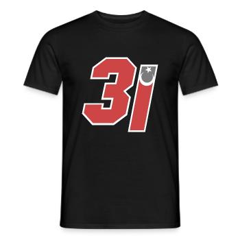Hatay - Männer T-Shirt - Schwarz - Vorne - AI Model Male 178 light (178cm)