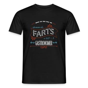cadeaux d’astronomie en apesanteur dictons cadeau - T-shirt homme - noir - Devant - AI Model Male 178 light (178cm)