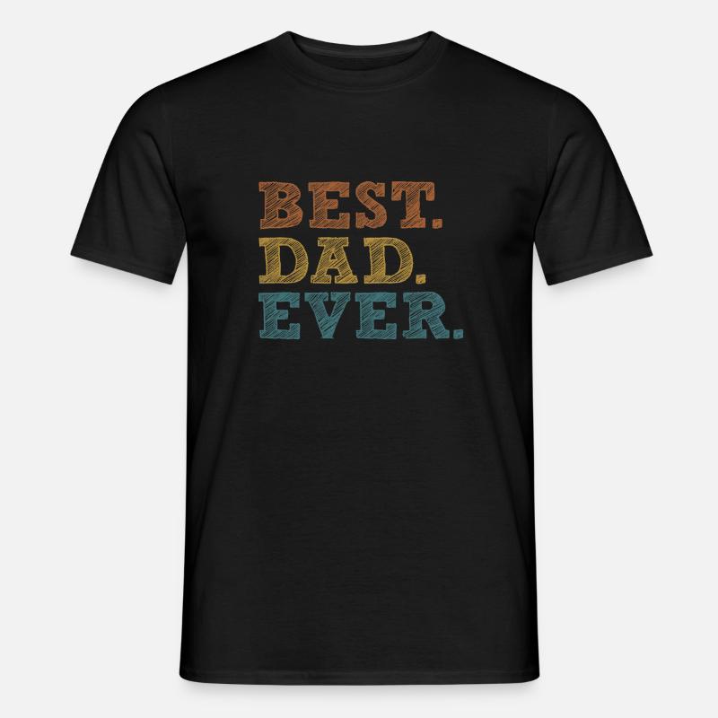 BESTER VATER ALLER ZEITEN - Männer T-Shirt - Schwarz
