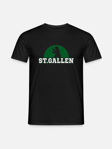 Saint-Gall - T-shirt homme - noir