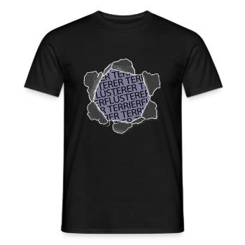 doggie geburtstag geschenk bachhund tier - Männer T-Shirt - Schwarz - Vorne - AI Model Male 178 light (178cm)
