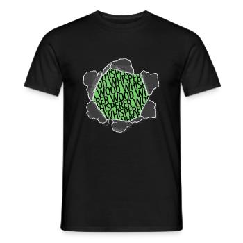 Tree Feller Union Carpenter Tshirts Ébéniste - T-shirt homme - noir - Devant - AI Model Male 178 light (178cm)