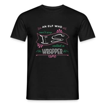 blague de geek blagues maladroites de queue de fée géniales - T-shirt homme - noir - Devant - AI Model Male 178 light (178cm)