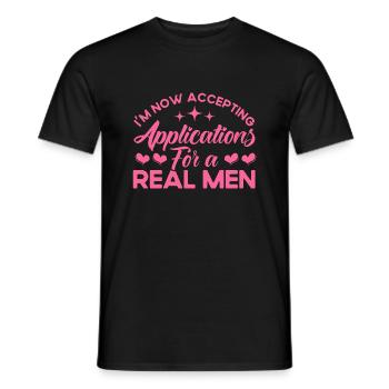 Ex Partner Auflösung der Ehe Scheidung Geschenk - Männer T-Shirt - Schwarz - Vorne - AI Model Male 178 light (178cm)