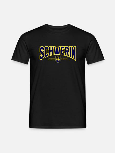 SCHWERIN - Männer T-Shirt - Schwarz