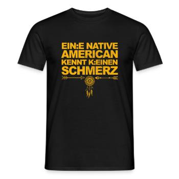 Lustige Sprüche und Satire über Gendern & Wokeness - Männer T-Shirt - Schwarz - Vorne - AI Model Male 178 light (178cm)