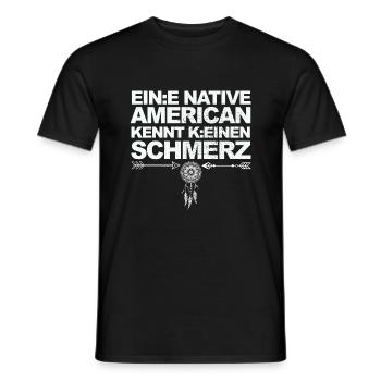 Lustiger Spruch & Satire über Gendern & Wokeness - Männer T-Shirt - Schwarz - Vorne - AI Model Male 178 light (178cm)