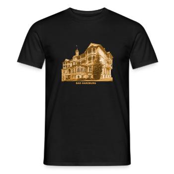 Bad Harzburg Heilbad Harz Goslar Basse-Saxe - T-shirt homme - noir - Devant - AI Model Male 178 light (178cm)