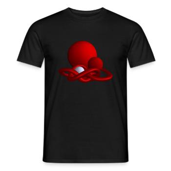 Zusammenhalt - Männer T-Shirt - Schwarz - Vorne - AI Model Male 178 light (178cm)