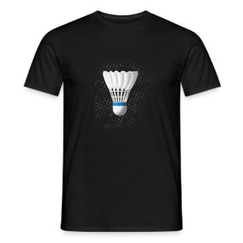 Badminton badminton - Men's T-Shirt - black - Front - AI Model Male 178 light (178cm)