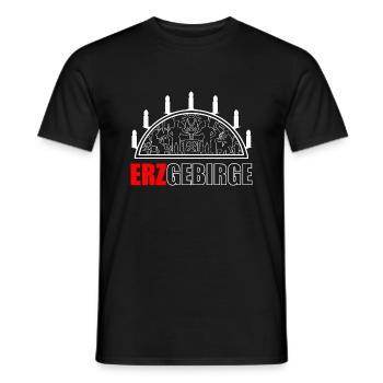 Schwibbogen Erzgebirge - T-shirt homme - noir - Devant - AI Model Male 178 light (178cm)