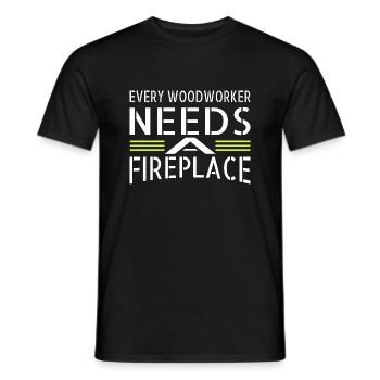 arboriculture birthday gift statement - Men's T-Shirt - black - Front - AI Model Male 178 light (178cm)
