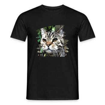 Süsse bkh - Männer T-Shirt - Schwarz - Vorne - AI Model Male 178 light (178cm)