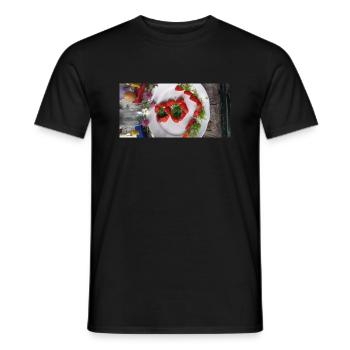 verkehrtherum natürlich - Männer T-Shirt - Schwarz - Vorne - AI Model Male 178 light (178cm)
