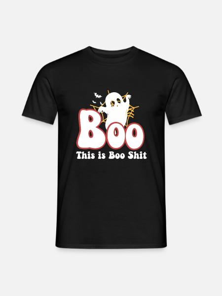 This is Boo Sheet - T-shirt homme - noir