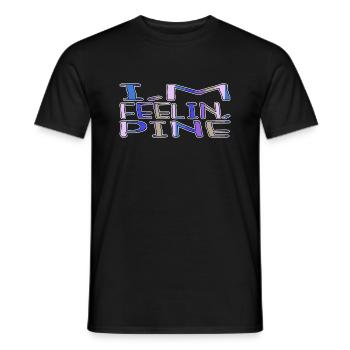Jokes Bday Christmas Bubaprints Quote - Men's T-Shirt - black - Front - AI Model Male 178 light (178cm)