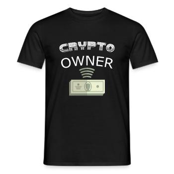 Bitcoin Trading Crypto Aktien - Männer T-Shirt - Schwarz - Vorne - AI Model Male 178 light (178cm)