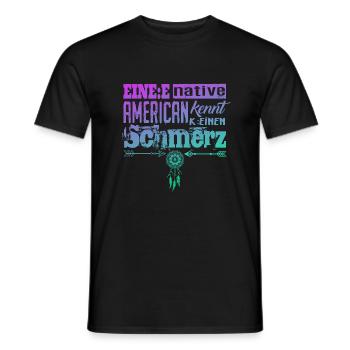 Lustiger Spruch & Satire über Gendern & Wokeness - Männer T-Shirt - Schwarz - Vorne - AI Model Male 178 light (178cm)