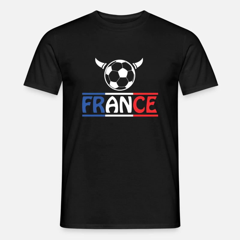 Fußball Soccer - Männer T-Shirt - Schwarz